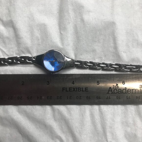 Fossil Watch, Women's Silver and Cobalt - Picture 4 of 4